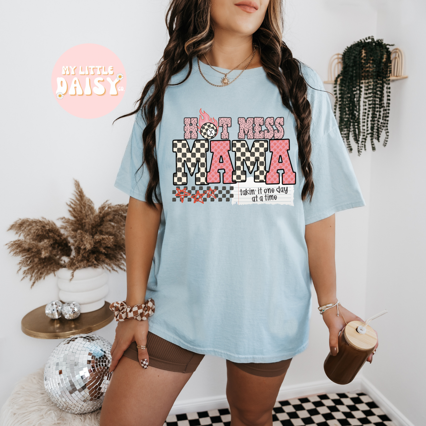 Hot mess mama shirt/sweatshirt