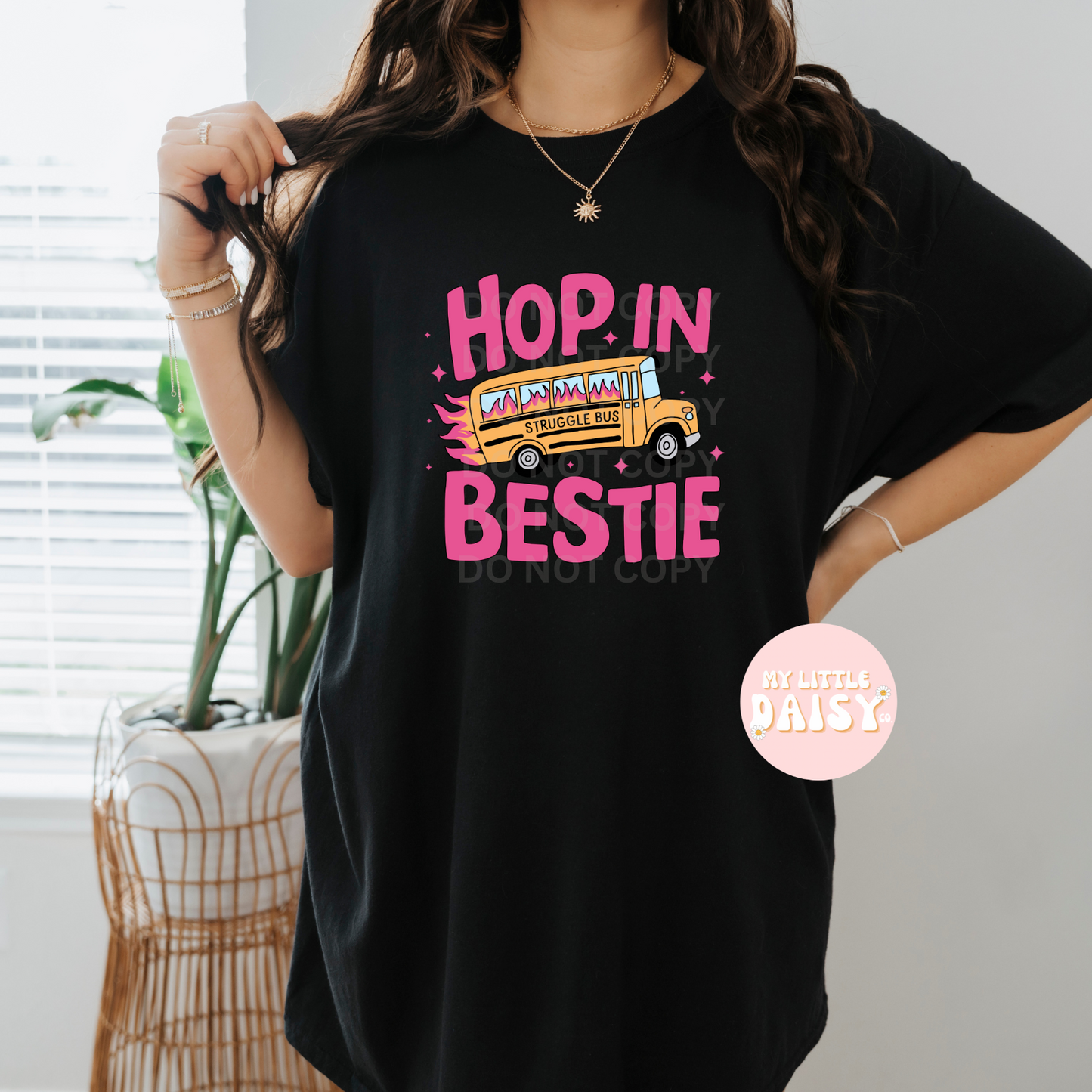 Hop in bestie struggle bus shirt/sweatshirt