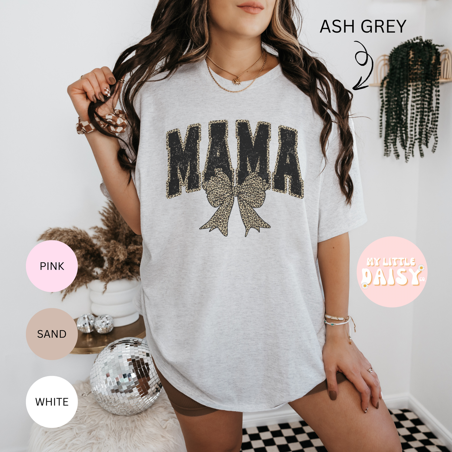 Sublimation leopard mama