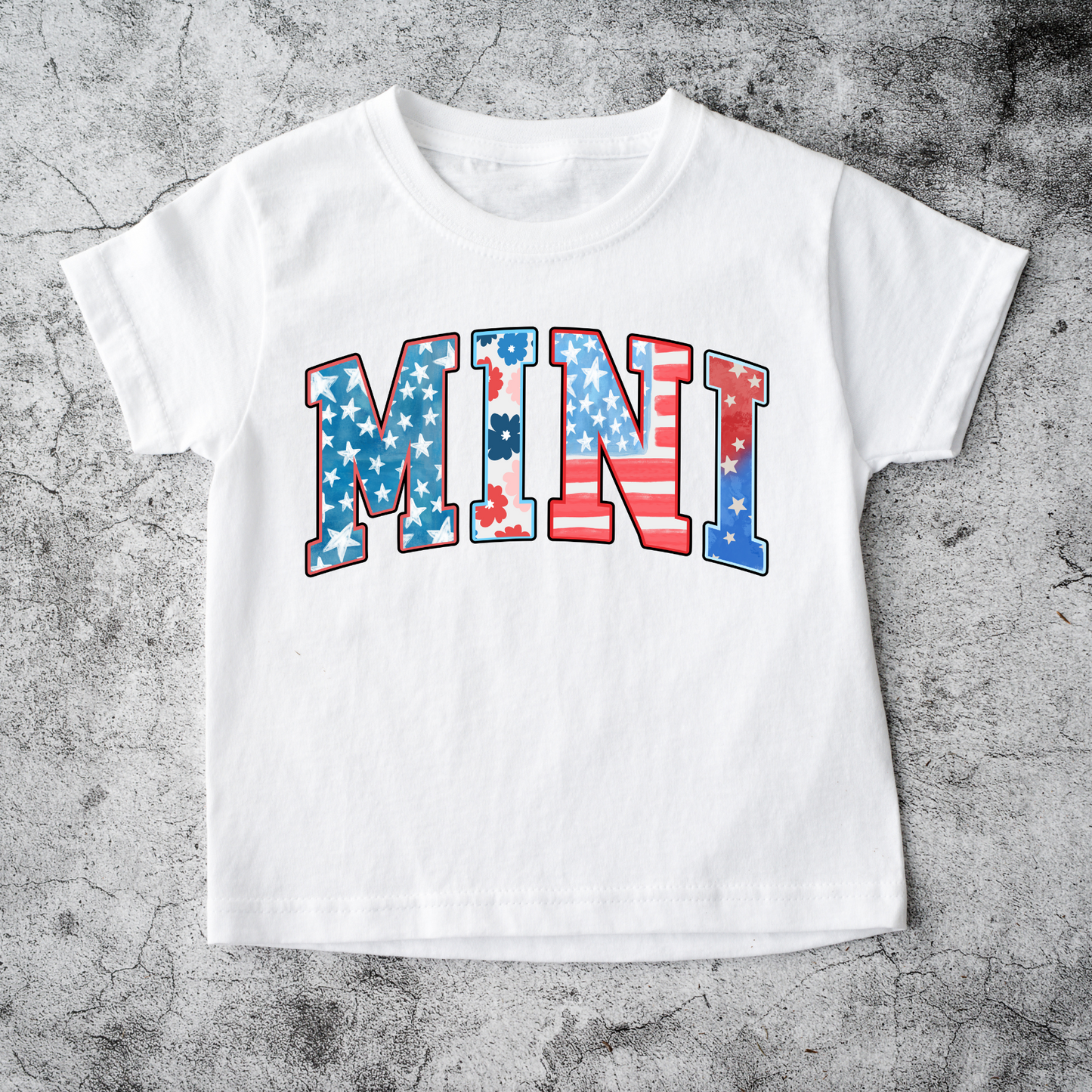 4th of July mini shirt