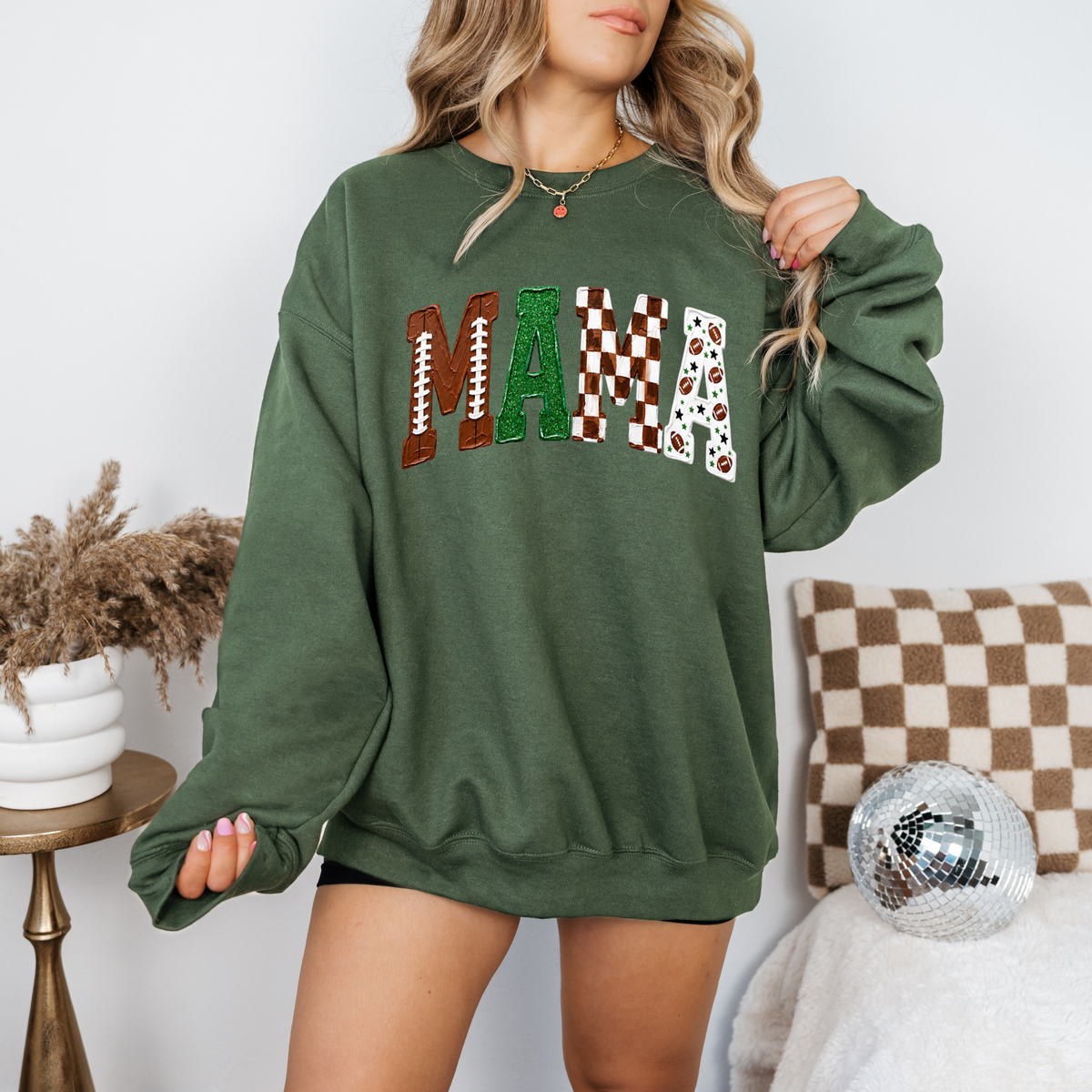 Mama football shirt/sweatshirt