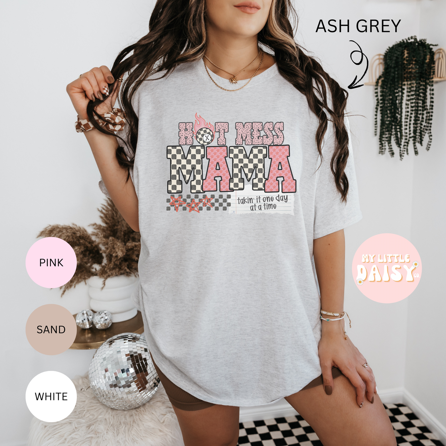 Sublimation hot mess mama