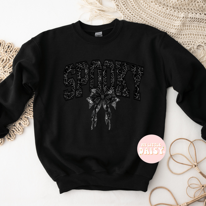 Spooky spider web shirt/sweatshirt