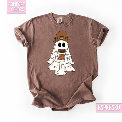 coffee bean ghost shirt/sweatshirt