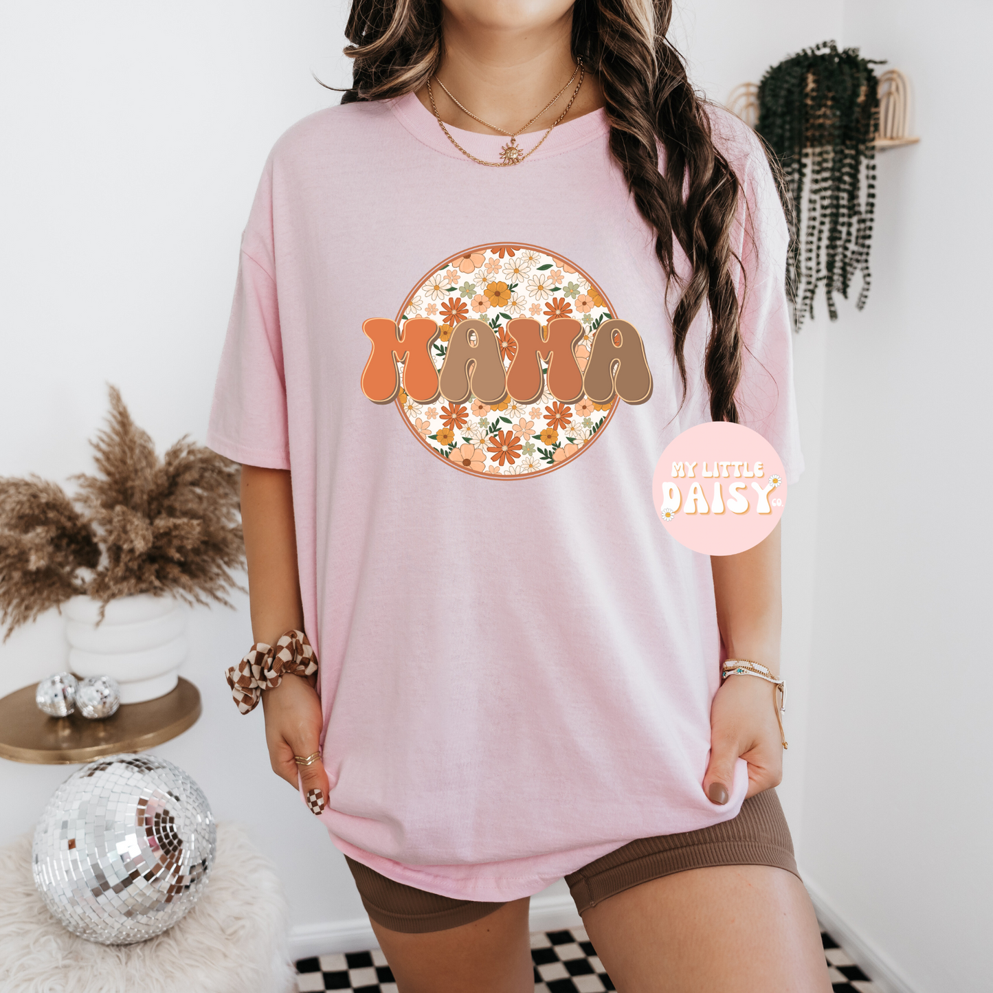 floral mama shirt/sweatshirt