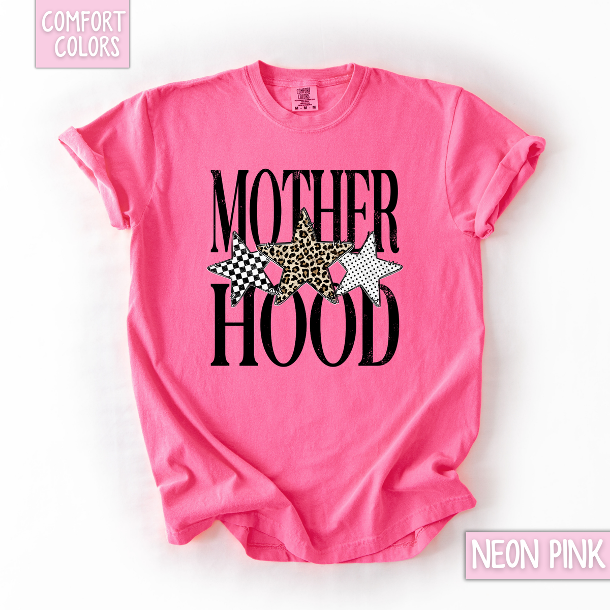Motherhood pattern star shirt