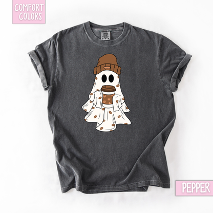 coffee bean ghost shirt/sweatshirt