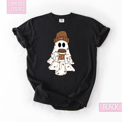 coffee bean ghost shirt/sweatshirt