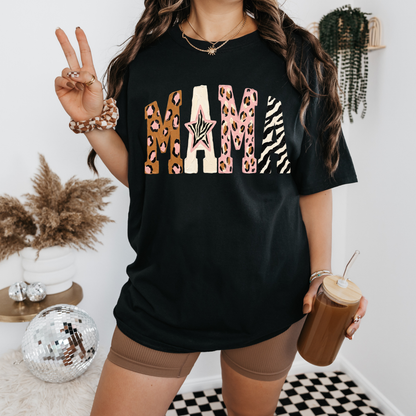 Pink zebra cheetah shirt/sweatshirt
