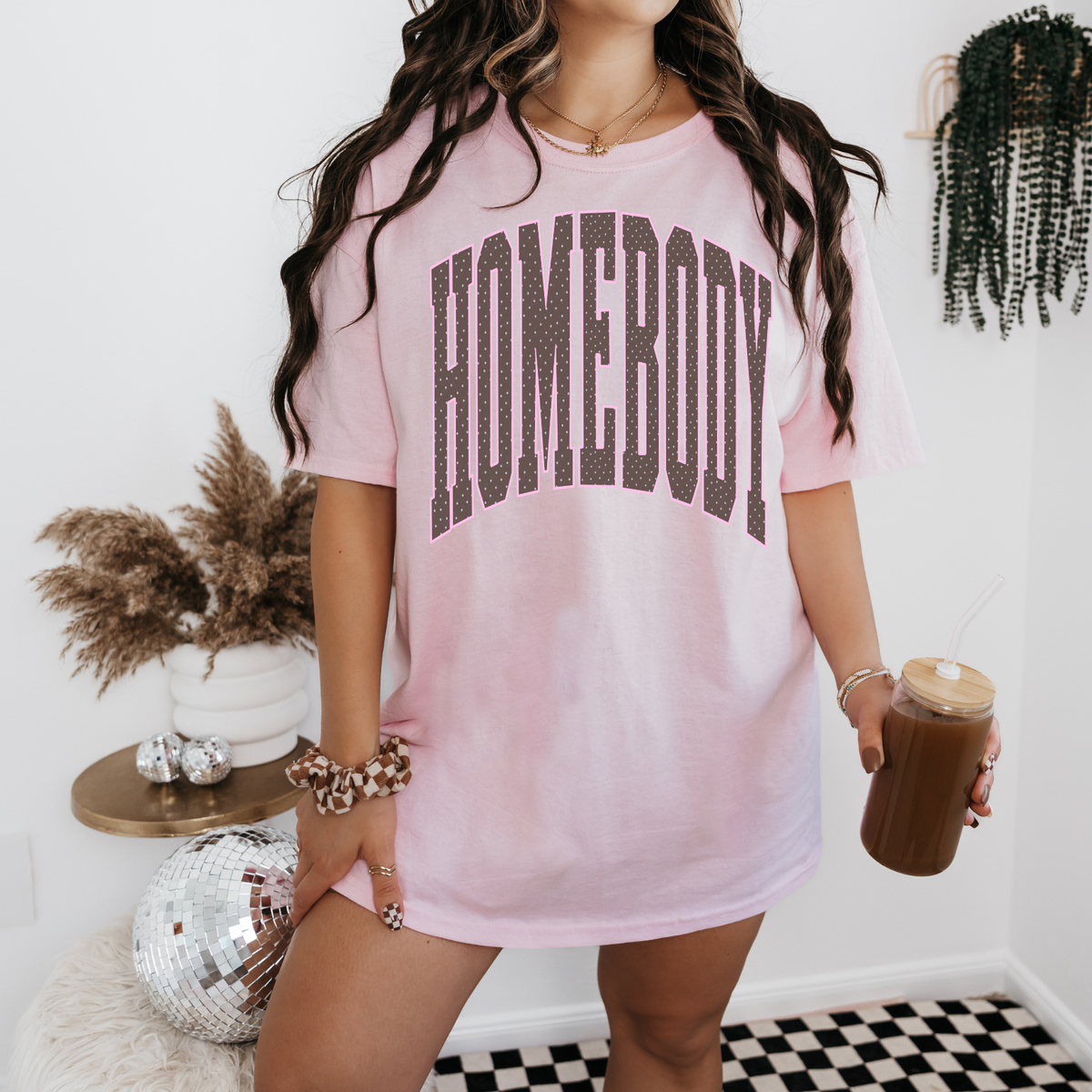 Polka dot homebody shirt/sweatshirt