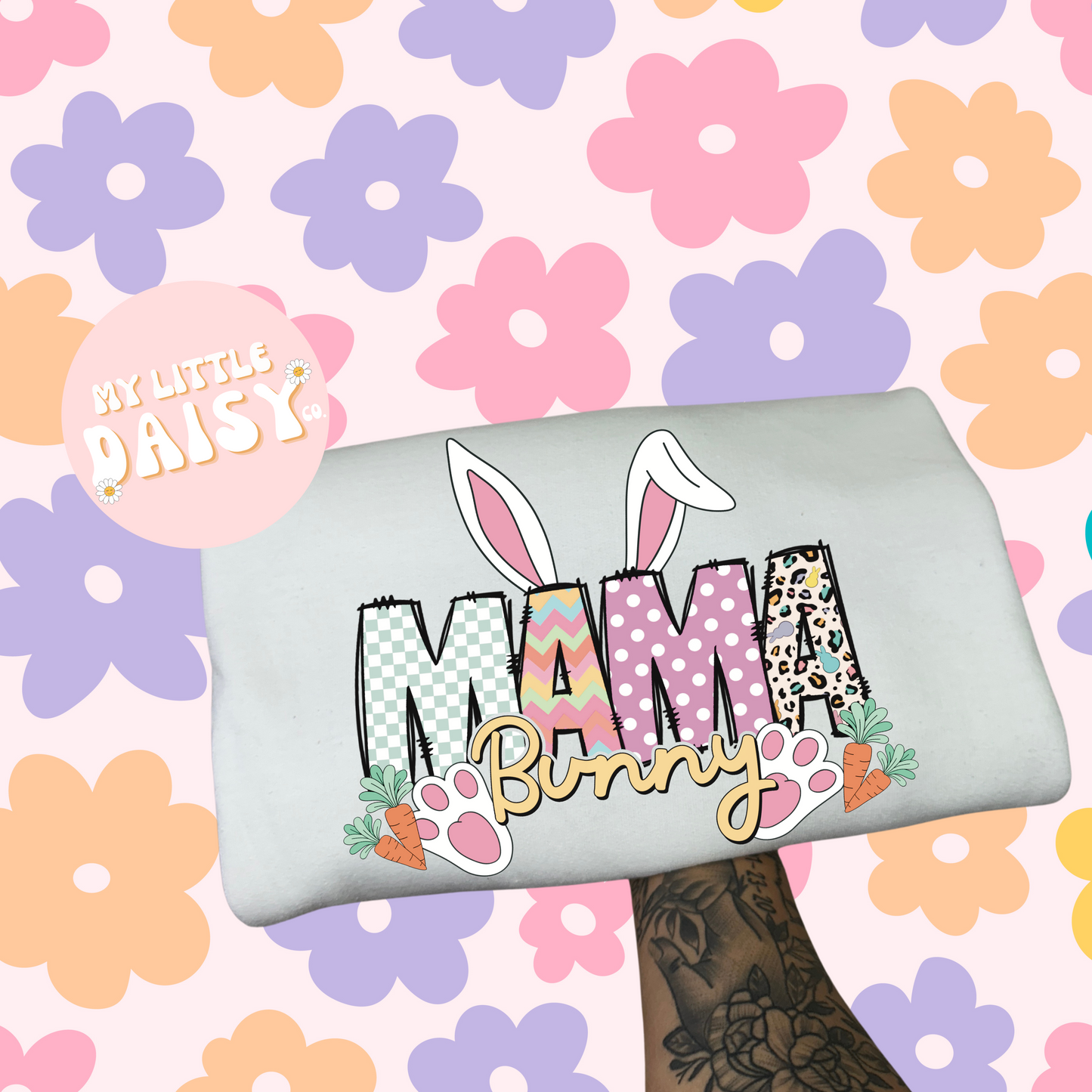 Mama bunny shirt/sweatshirt