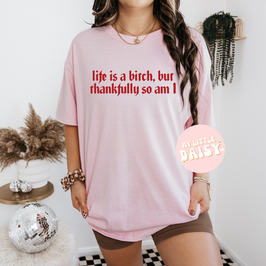 Life is a b!tch, but thankfully so am I shirt/sweatshirt