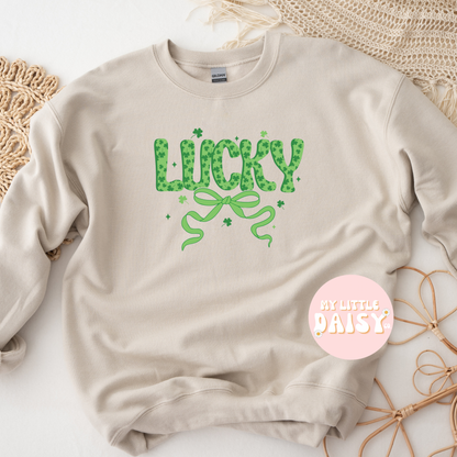 Lucky st. Patrick's day shirt/sweatshirt