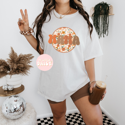 floral mama shirt/sweatshirt