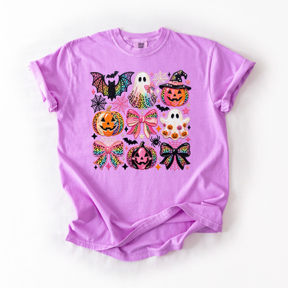 Leopard neon halloween shirt/sweatshirt
