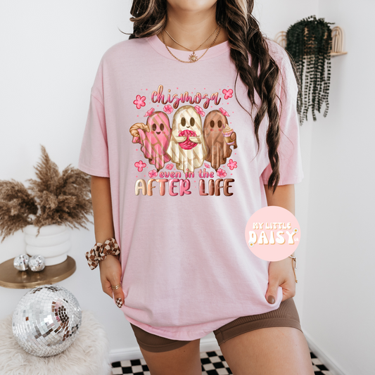 chismosa even in the after life pan dulce halloween shirt/sweatshirt