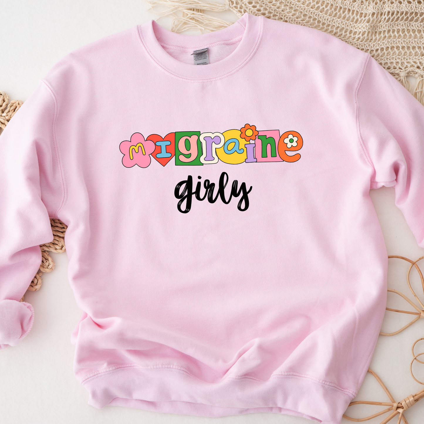 migraine girly shirt/sweatshirt