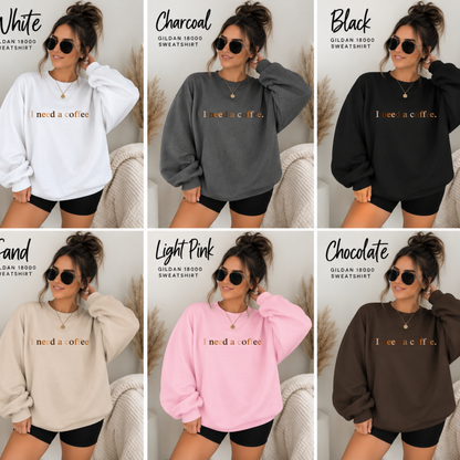 I need a coffee shirt/sweatshirt