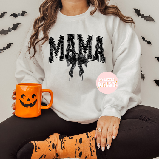 Spider web mama shirt/sweatshirt