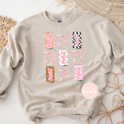 CC cute cans & bows shirt/sweatshirt