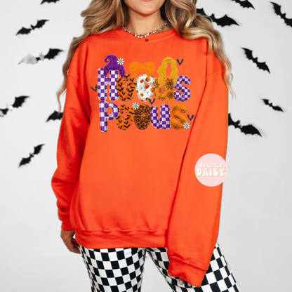 Hocus hocus halloween shirt/sweatshirt