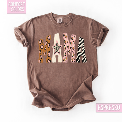 Pink zebra cheetah shirt/sweatshirt