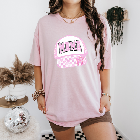 pink trucker hat mama shirt/sweatshirt