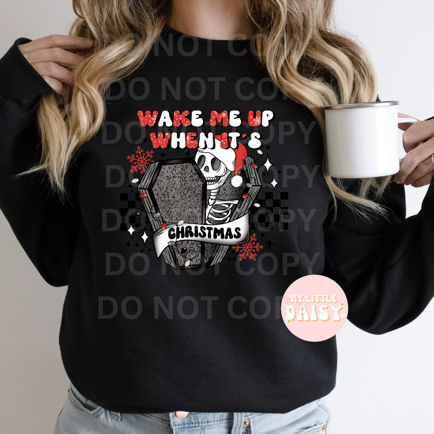 Wake me up when it's Christmas shirt/sweatshirt