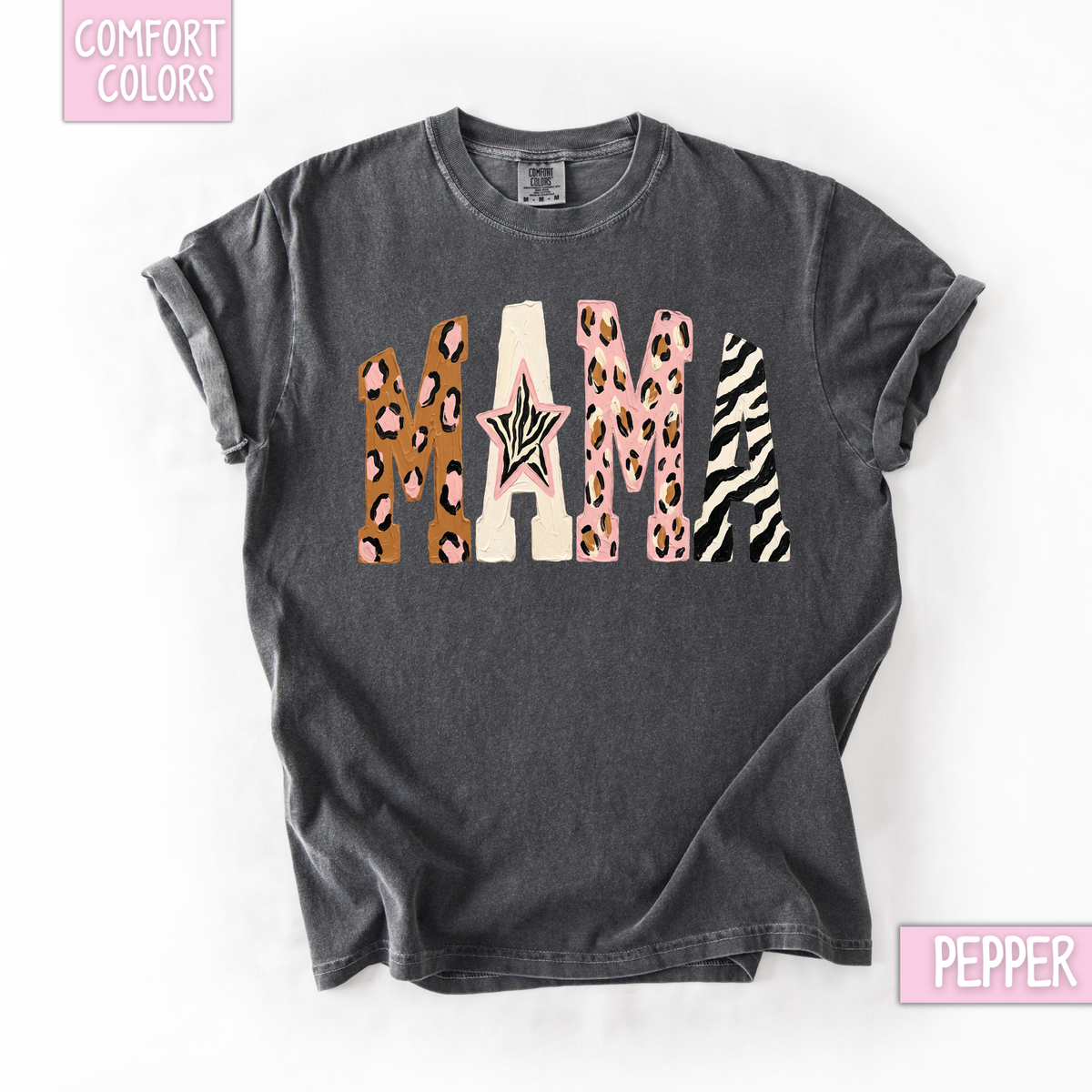 Pink zebra cheetah shirt/sweatshirt