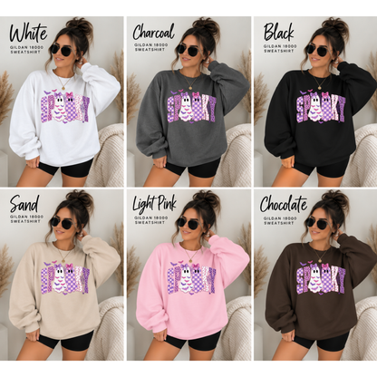 Purple spooky halloween shirt/sweatshirt