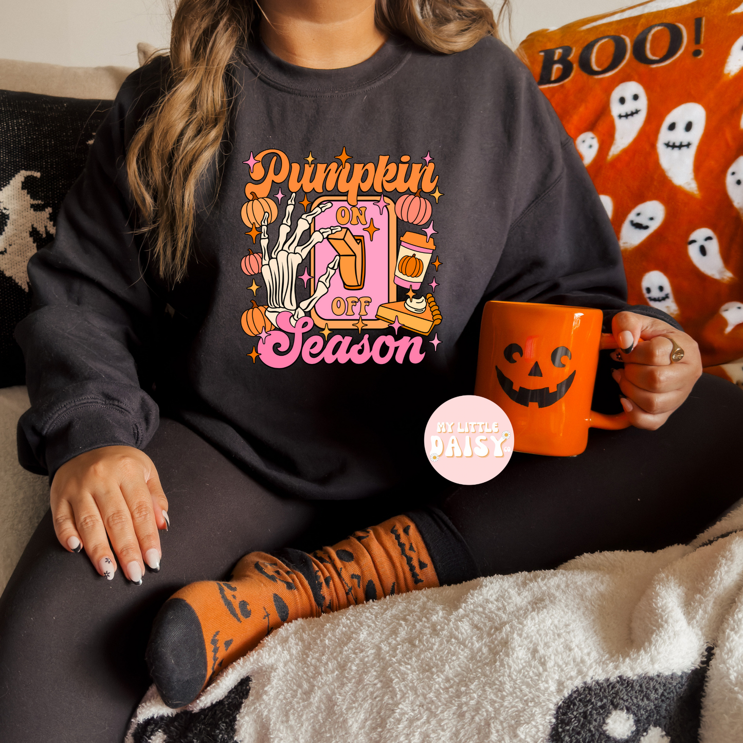 pumpkin season on shirt/sweatshirt