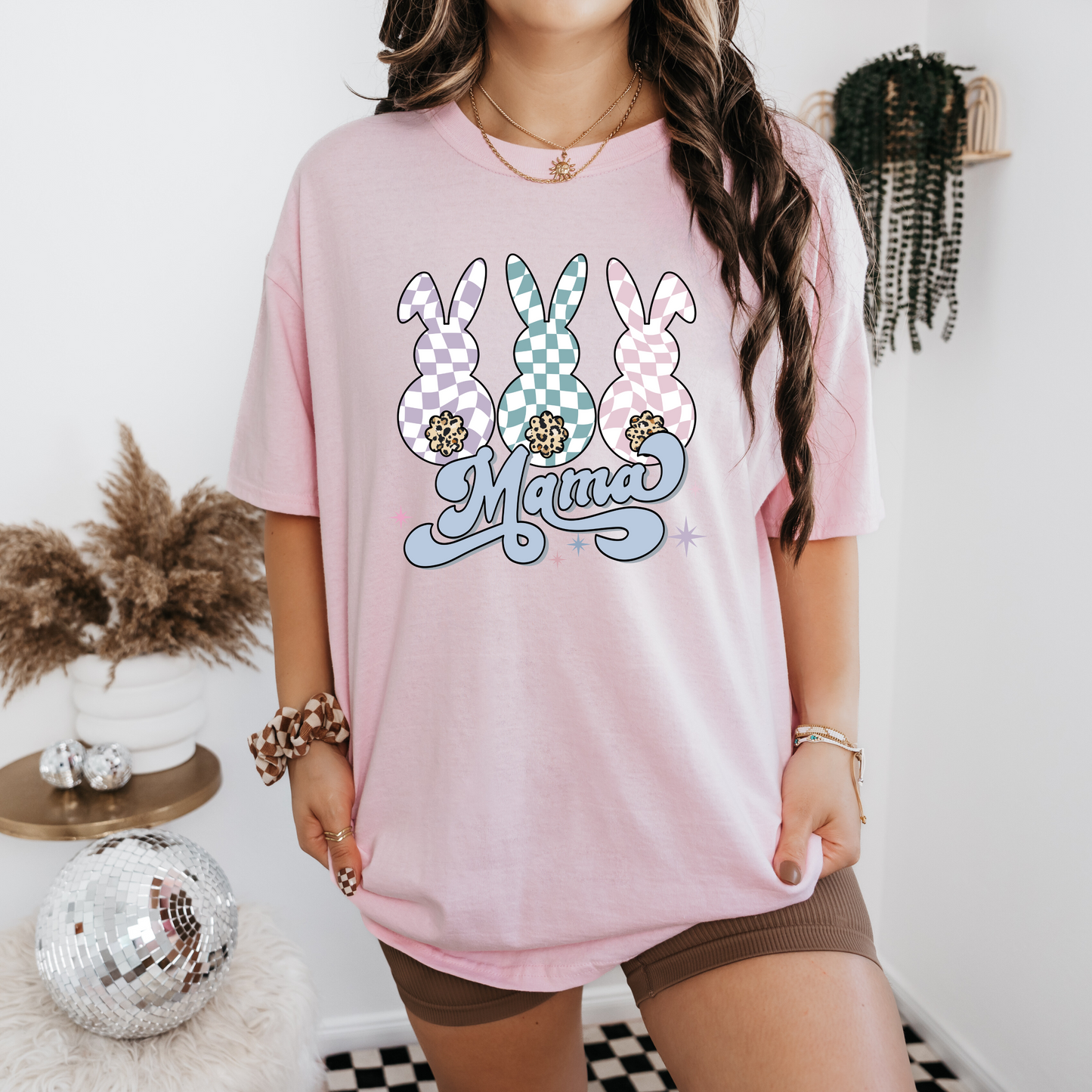 Retro easter mama shirt/sweatshirt