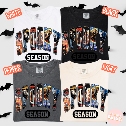 vintage horror movie spooky season shirt/sweatshirt