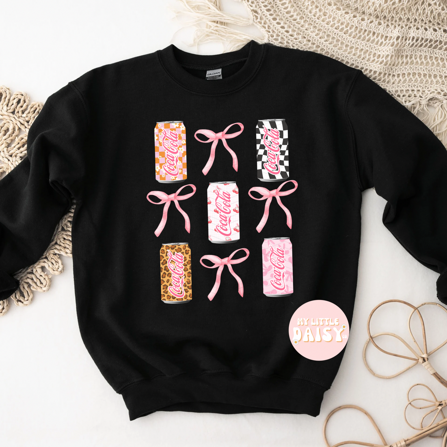 CC cute cans & bows shirt/sweatshirt