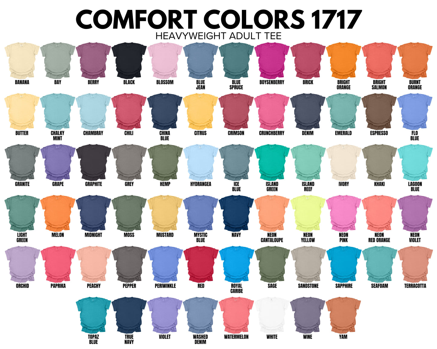 motherhood colorful letters trendy comfort colors tee