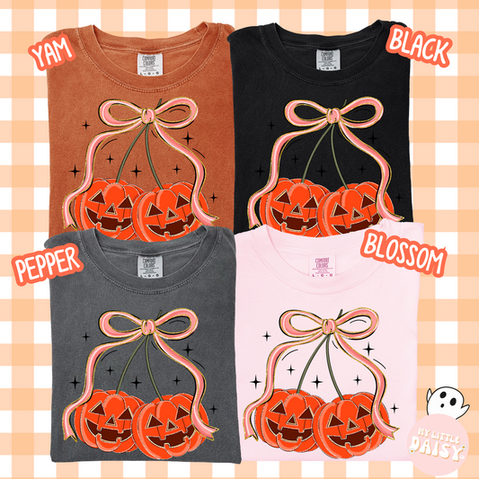 cherry pumpkins shirt/sweatshirt