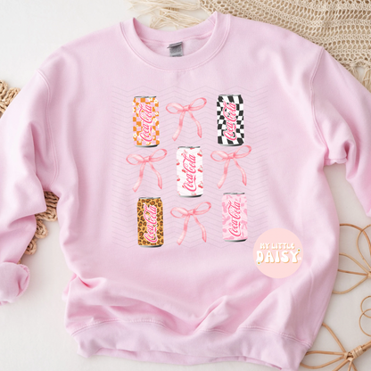 CC cute cans & bows shirt/sweatshirt