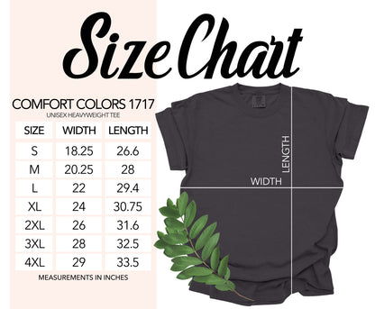 motherhood colorful letters trendy comfort colors tee