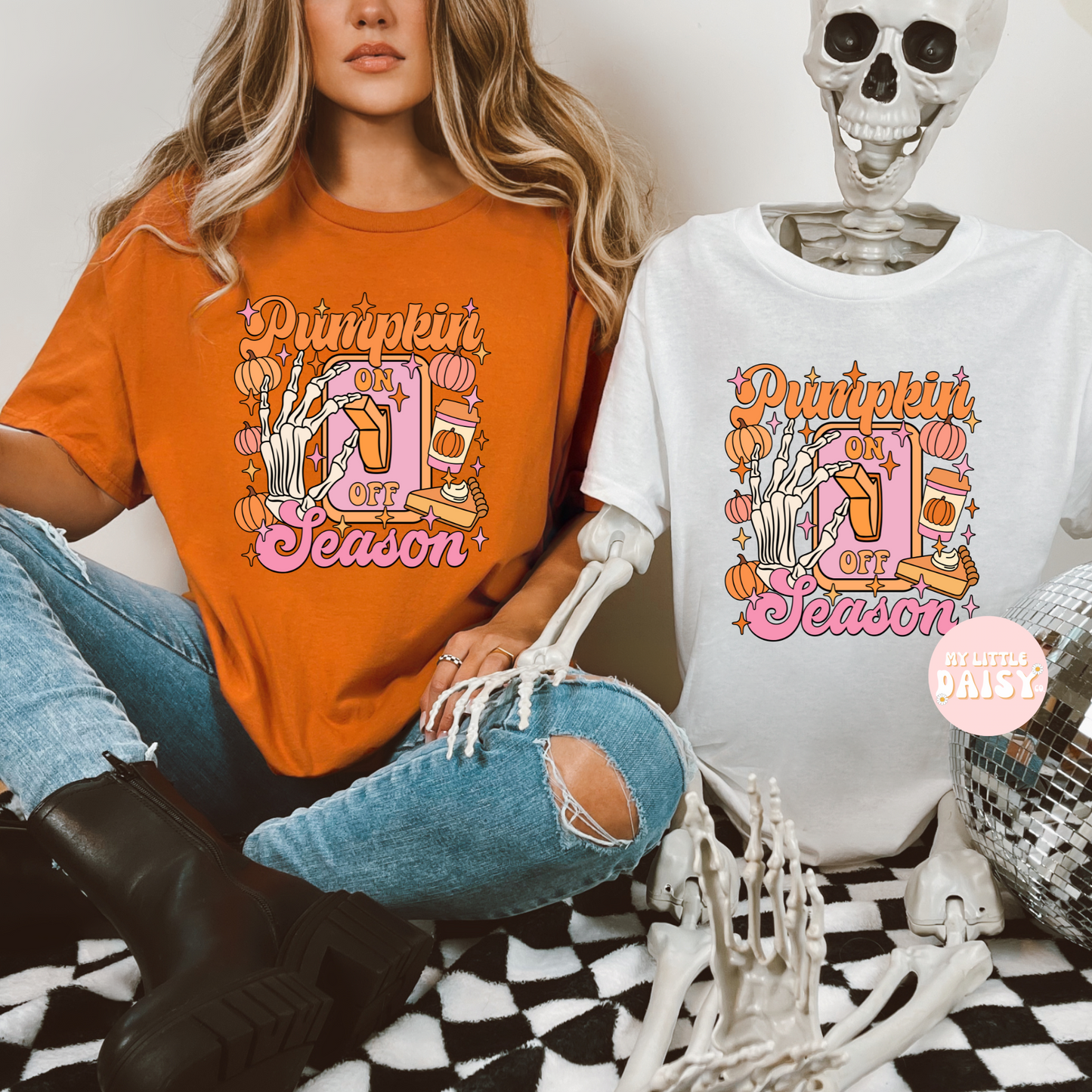 pumpkin season on shirt/sweatshirt