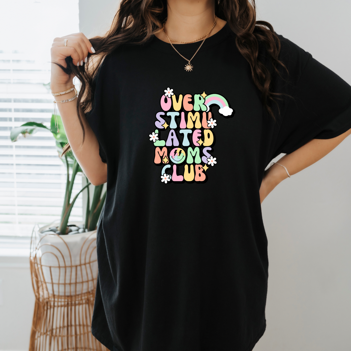 Overstimulated moms club shirt/sweatshirt