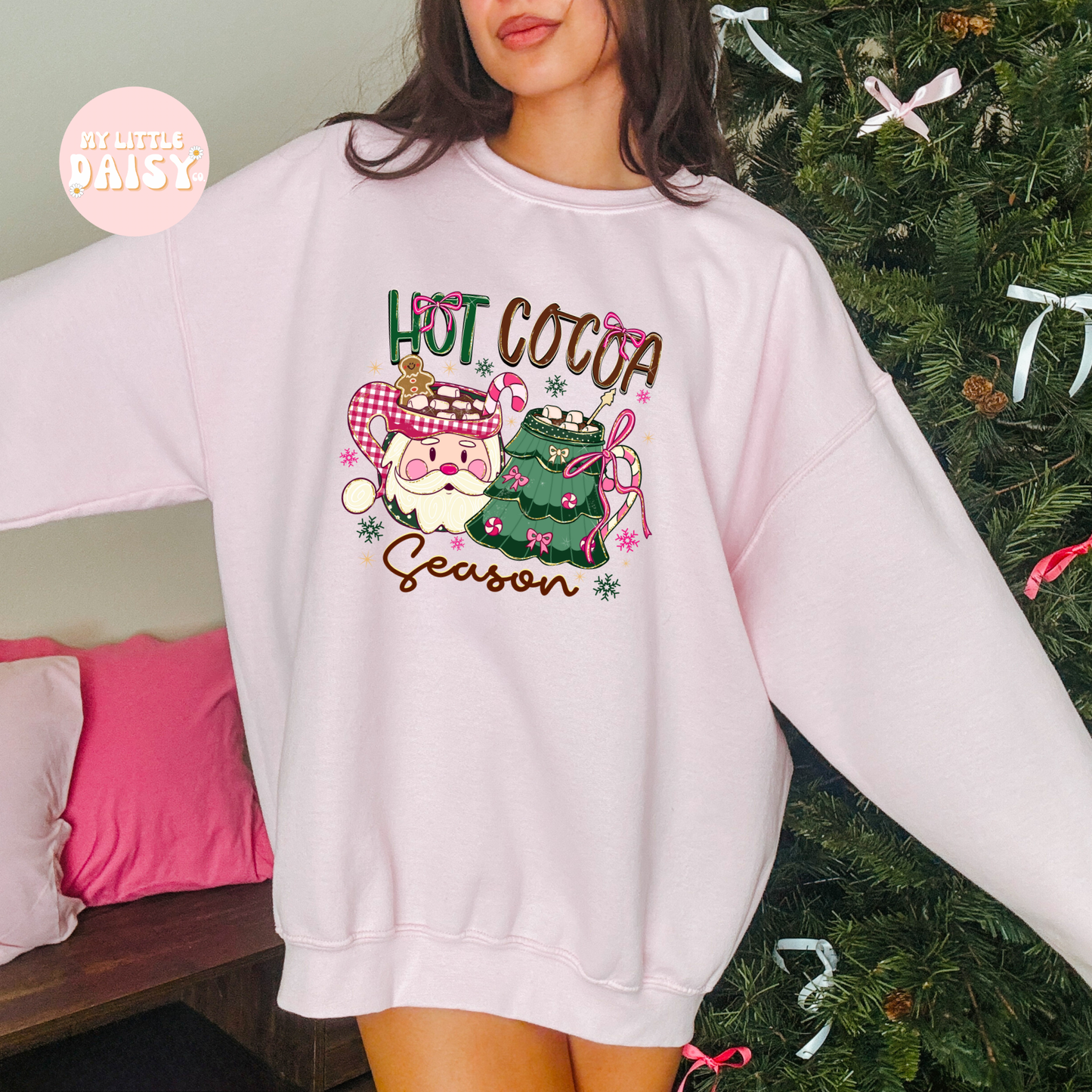 Christmas hot cocoa season shirt/sweatshirt