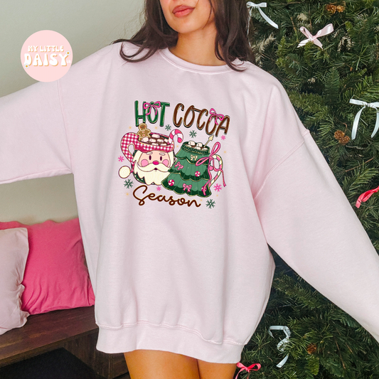 Christmas hot cocoa season shirt/sweatshirt
